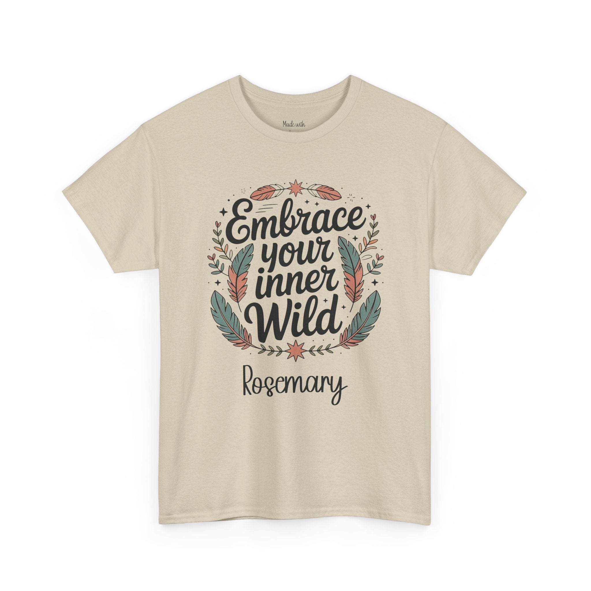 Personalized Embrace Your Inner Wild t-shirt product photo