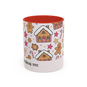 Gingerbread Family Christmas Mug