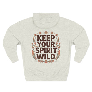 Keep Your Spirit Wild — Personalized Hoodie for Her