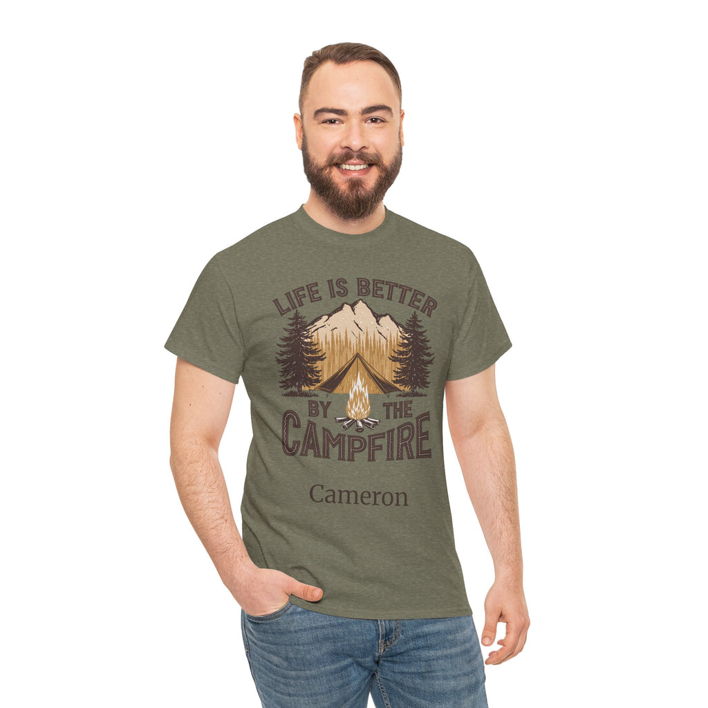 Personalized Life Is Better By The Campfire t-shirt product photo