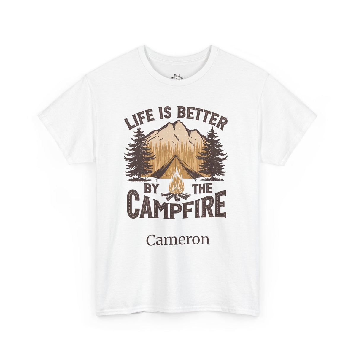 Personalized Life Is Better By The Campfire t-shirt product photo