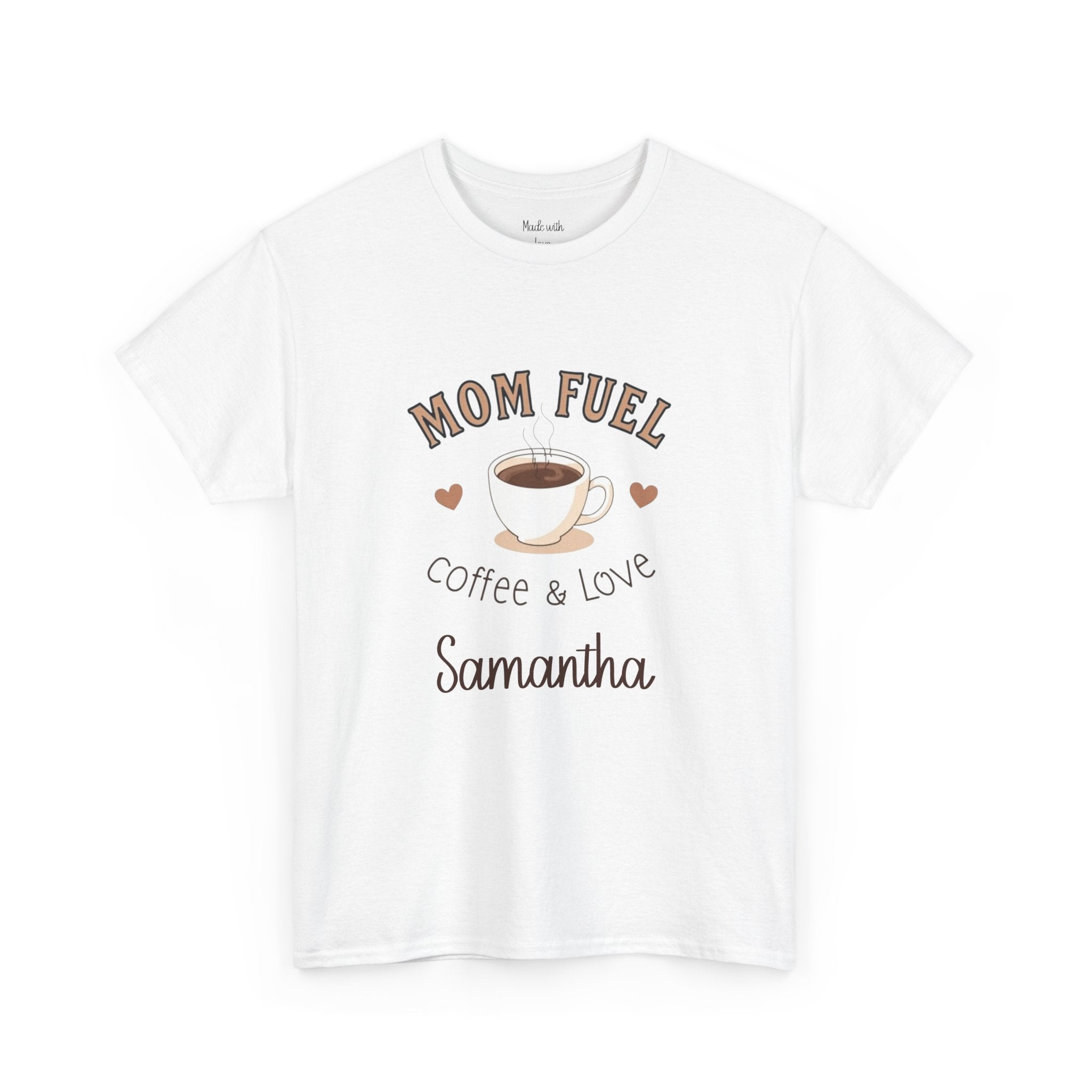 Personalized Mom Fuel t-shirt product photo