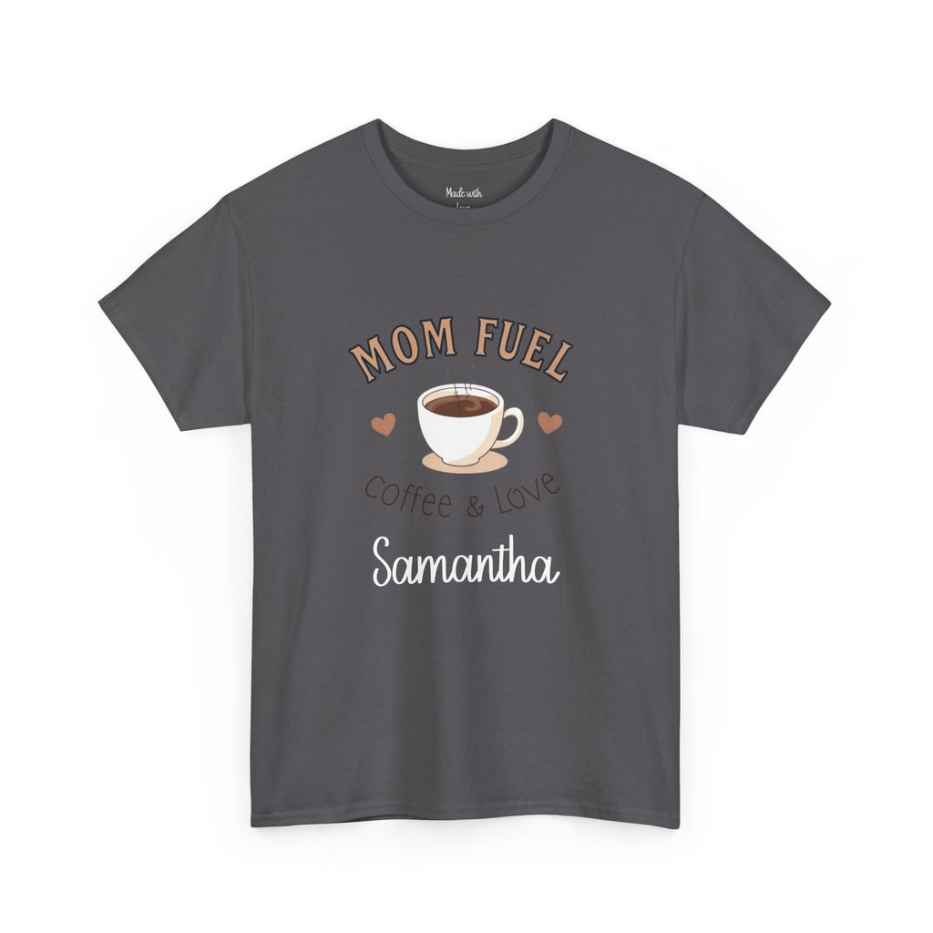 Personalized Mom Fuel t-shirt product photo