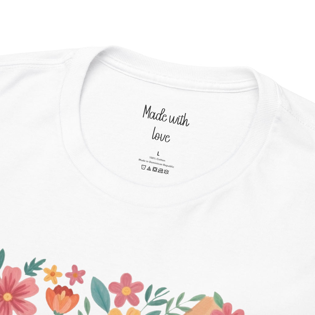 Personalized Family Hands Floral t-shirt product photo