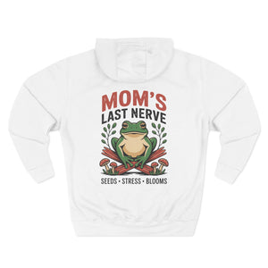 Mom's Last Nerve – Seeds • Stress • Blooms — Personalized Hoodie for Mom