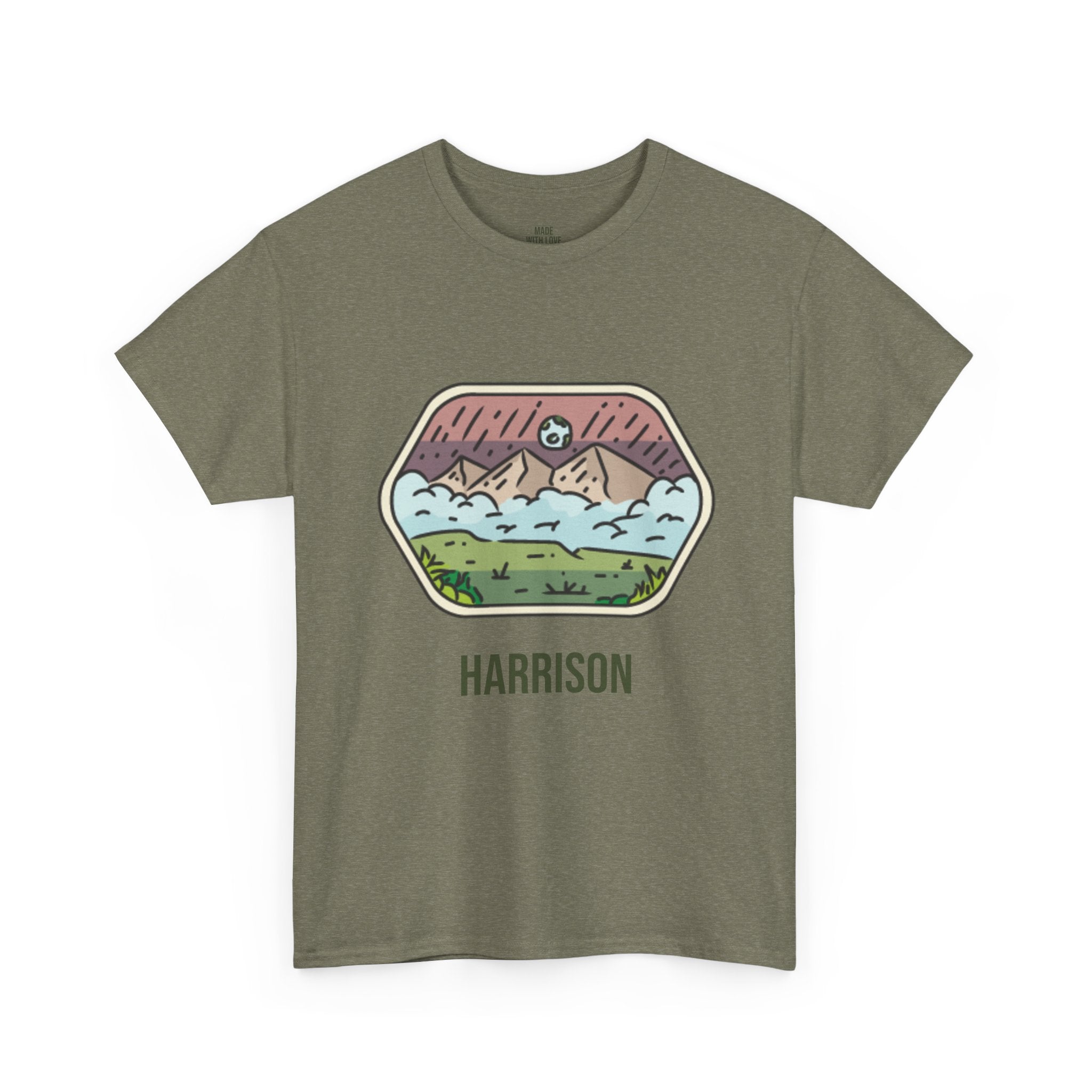 Personalized Moonlit Peaks t-shirt product photo