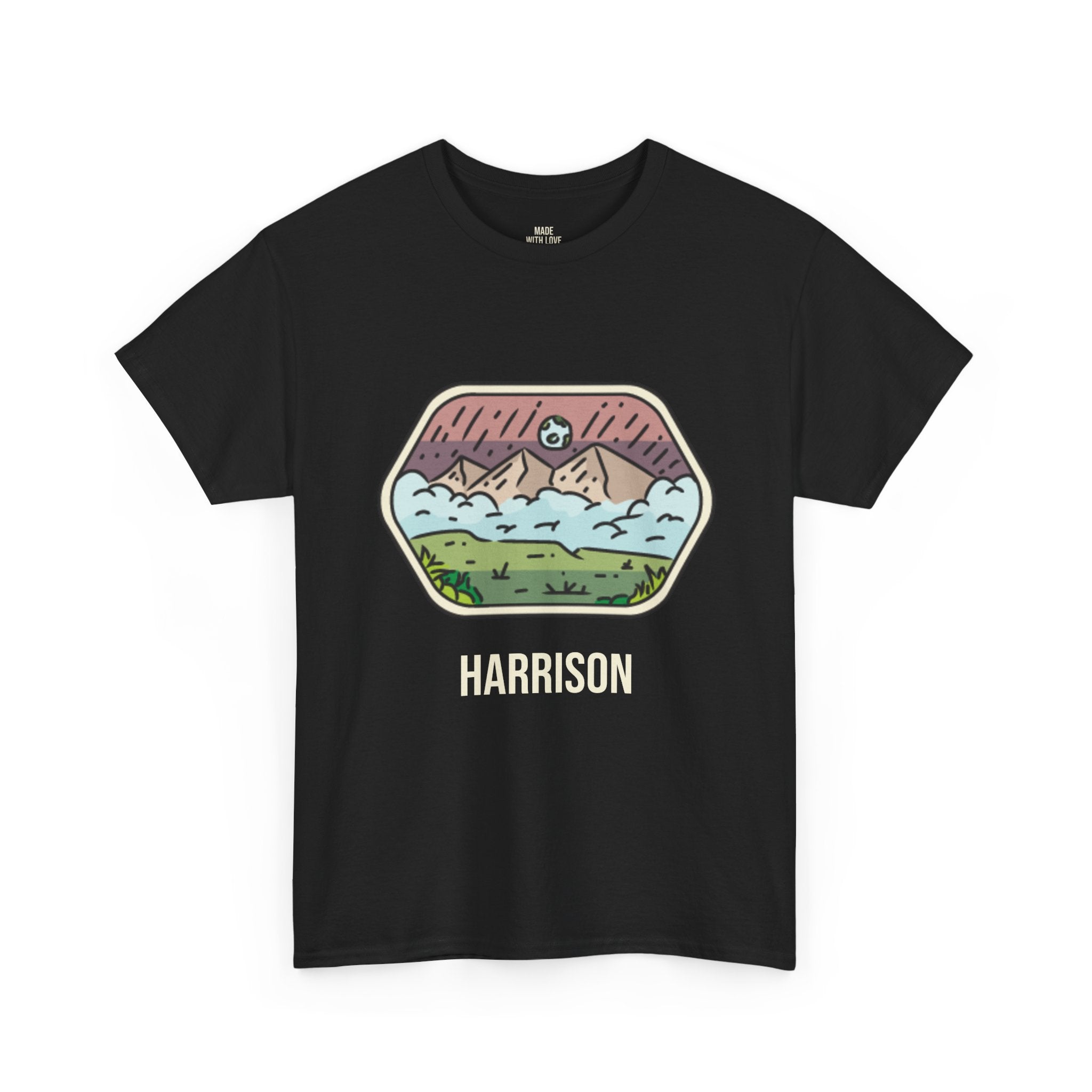 Personalized Moonlit Peaks t-shirt product photo