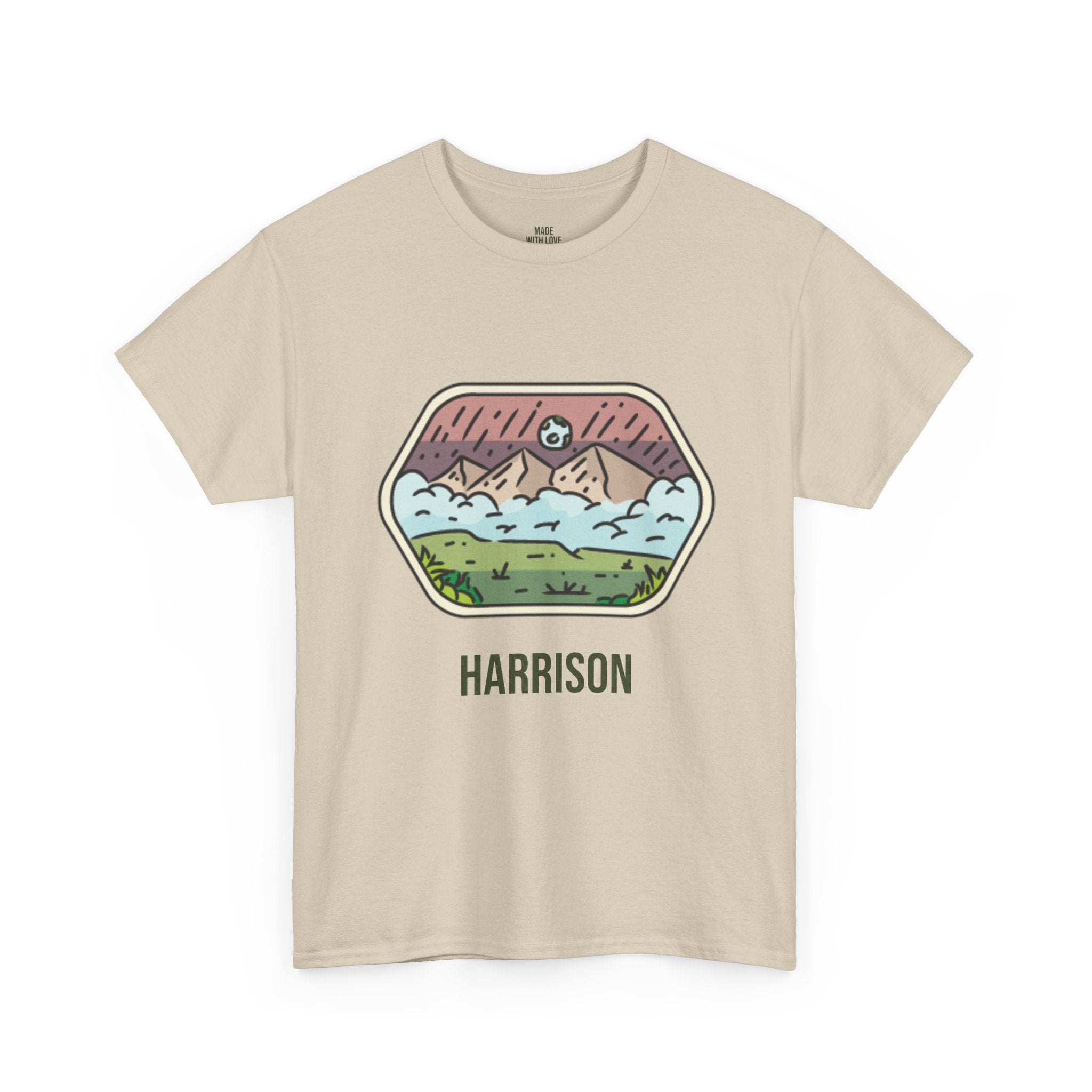 Personalized Moonlit Peaks t-shirt product photo