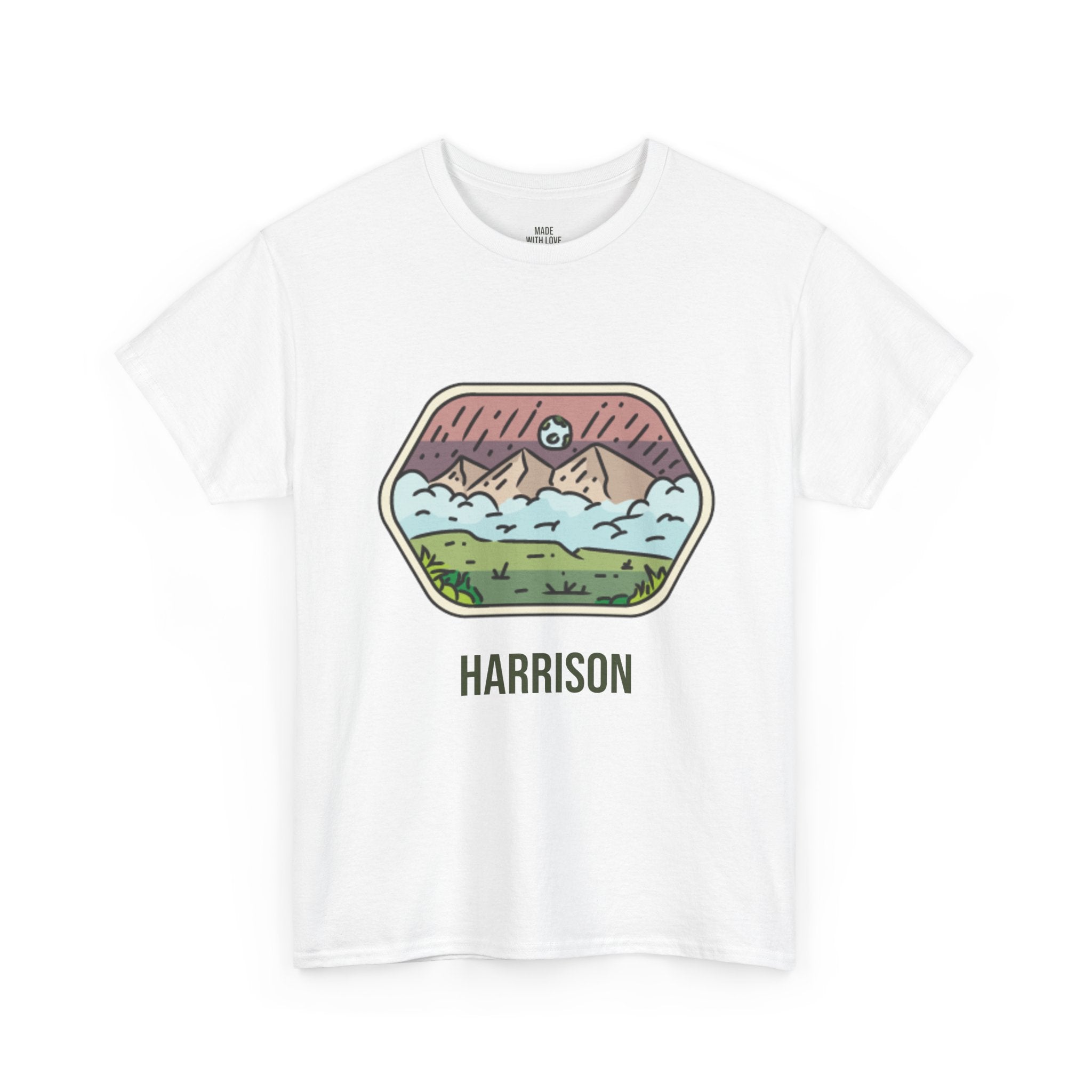 Personalized Moonlit Peaks t-shirt product photo