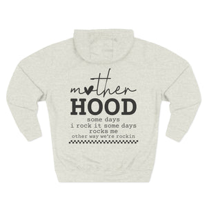 Motherhood – Some Days I Rock It — Personalized Hoodie for Mom