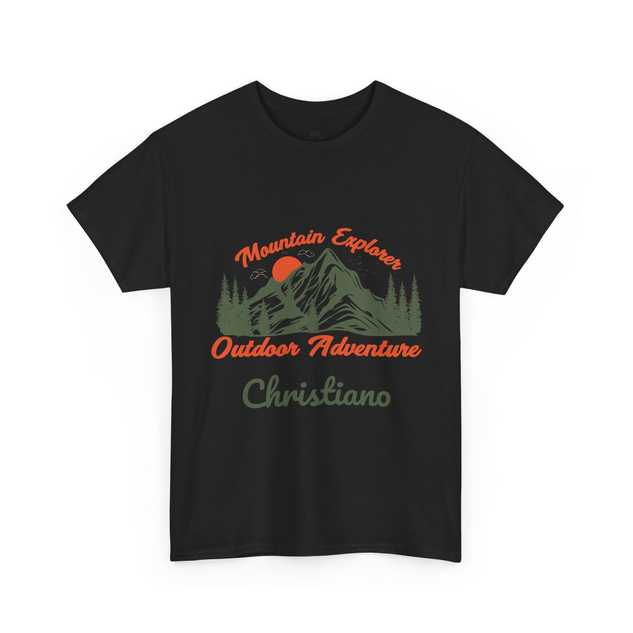 Personalized Mountain Explorer Outdoor Adventure t-shirt product photo