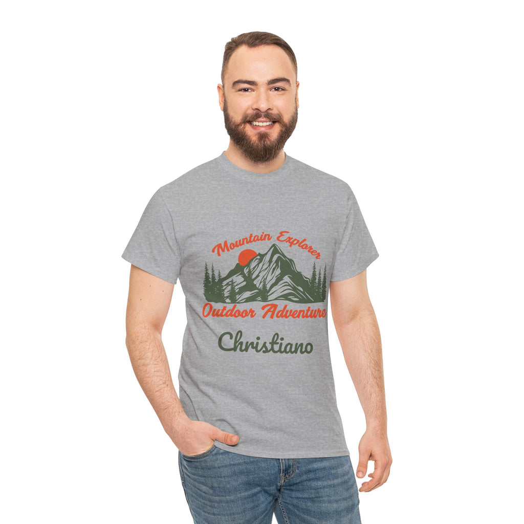 Personalized Mountain Explorer Outdoor Adventure t-shirt product photo