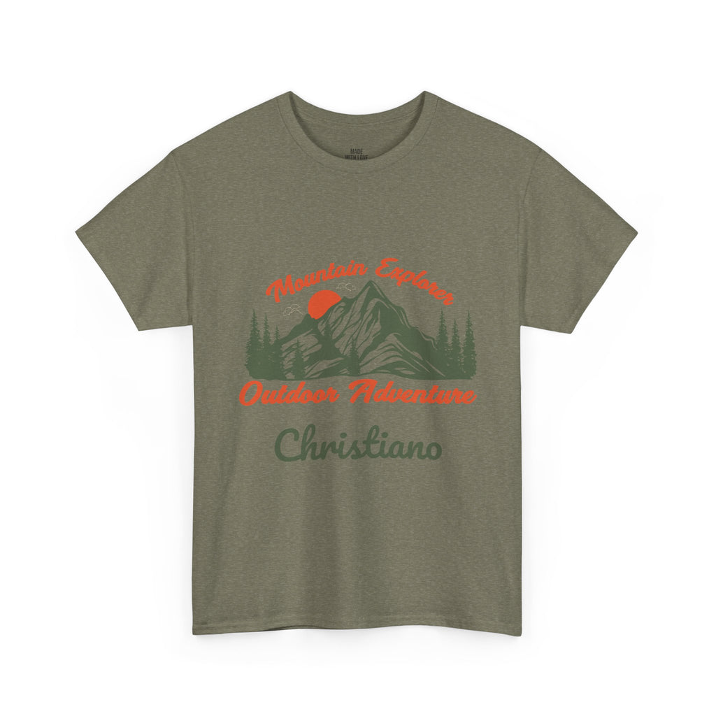 Personalized Mountain Explorer Outdoor Adventure t-shirt product photo