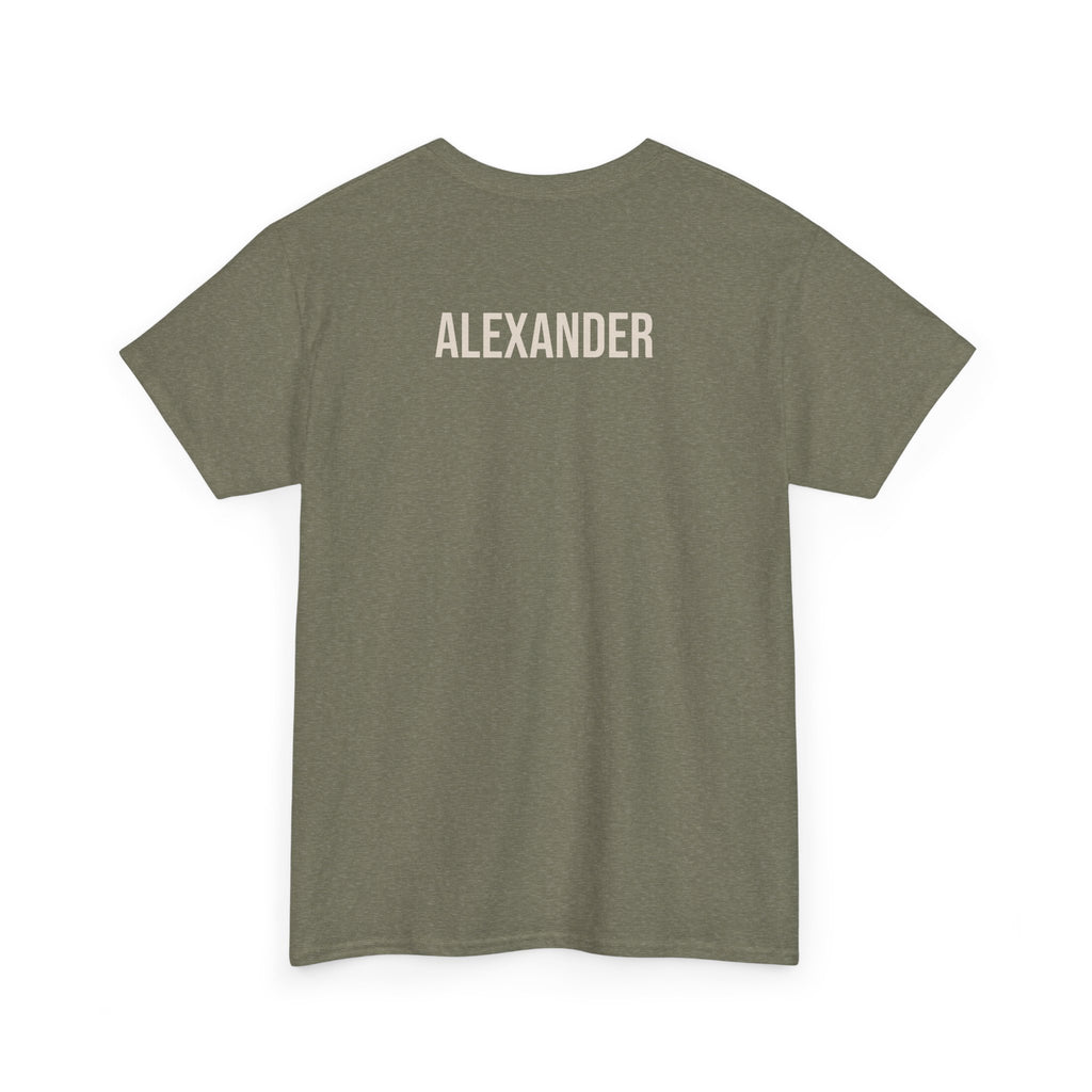 Personalized Mountain Explorer Superior Denim t-shirt product photo