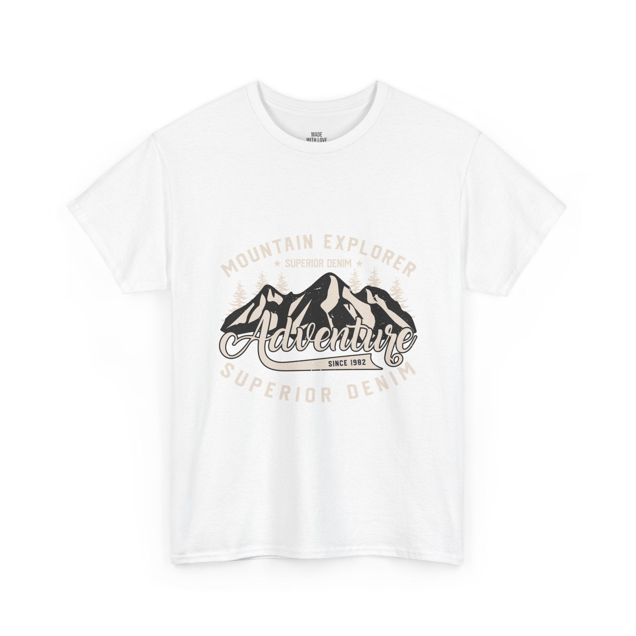 Personalized Mountain Explorer Superior Denim t-shirt product photo