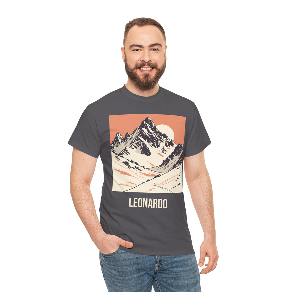 Personalized Mountain Sunset t-shirt product photo