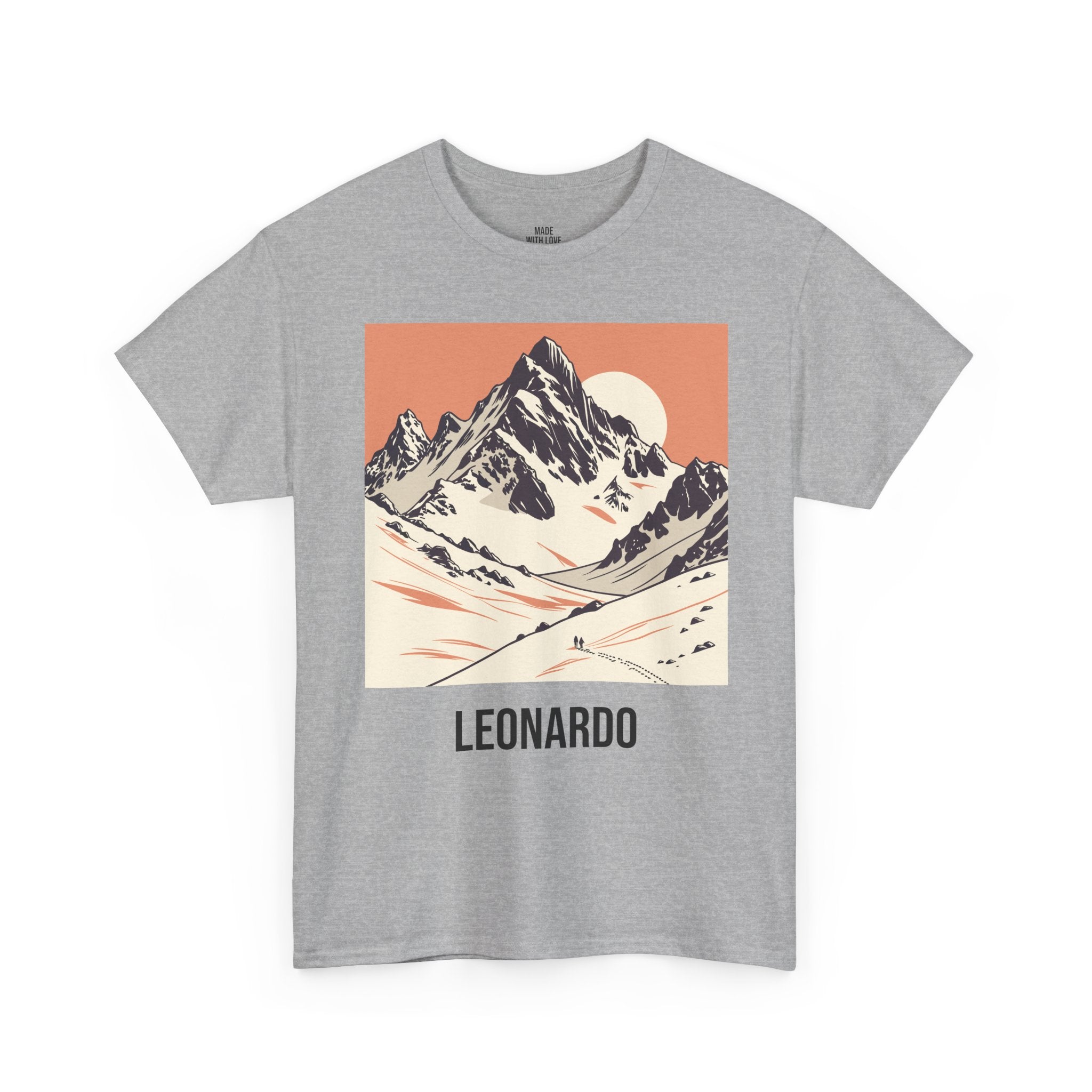 Personalized Mountain Sunset t-shirt product photo