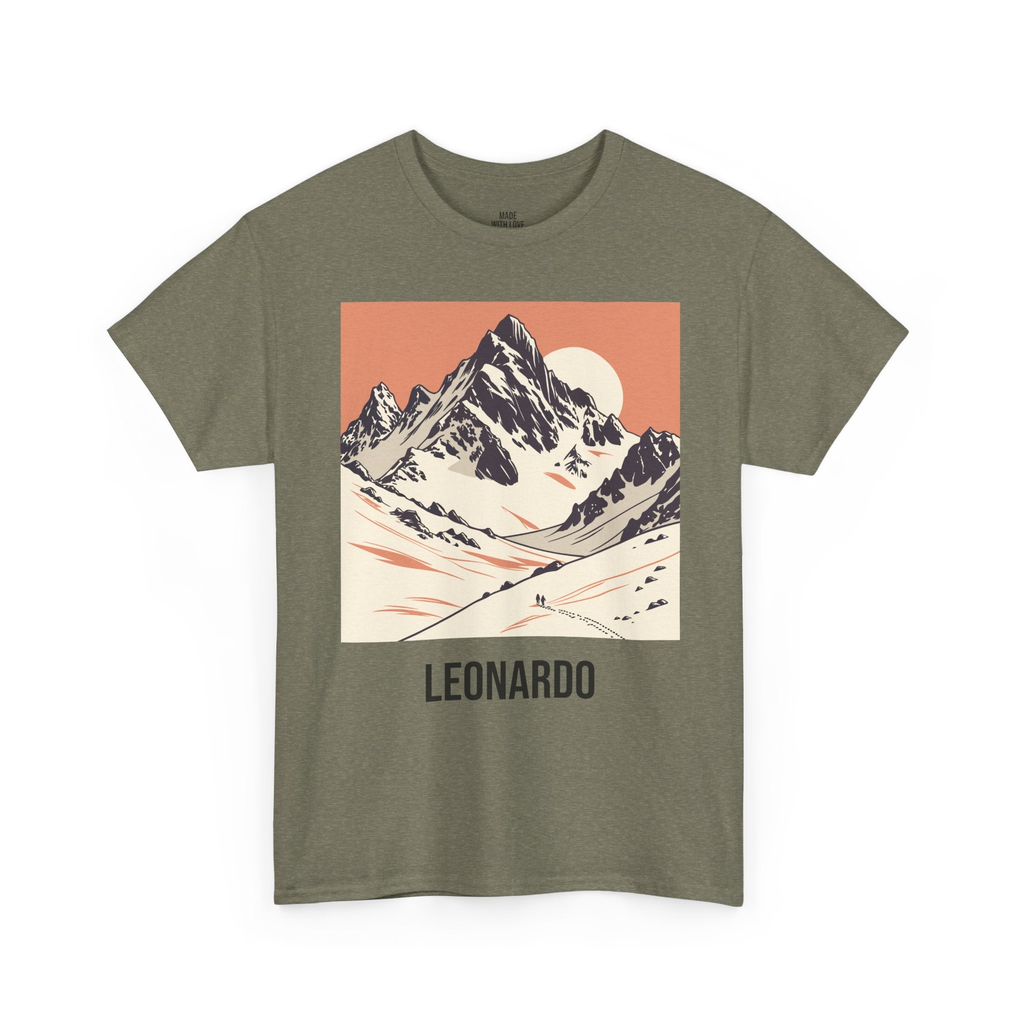 Personalized Mountain Sunset t-shirt product photo