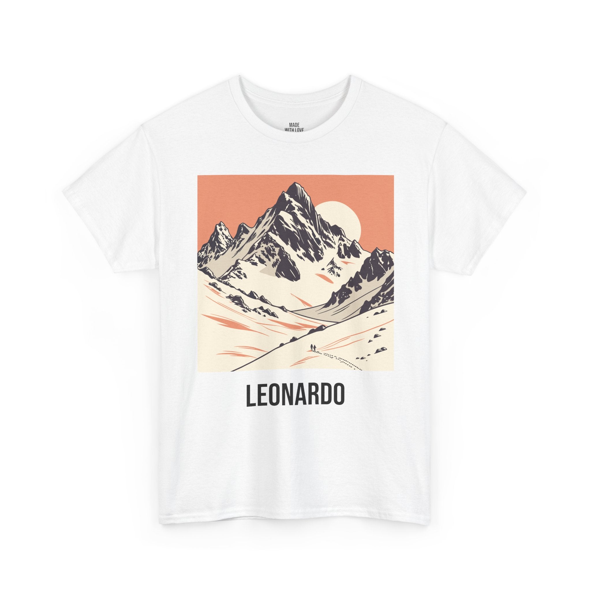 Personalized Mountain Sunset t-shirt product photo