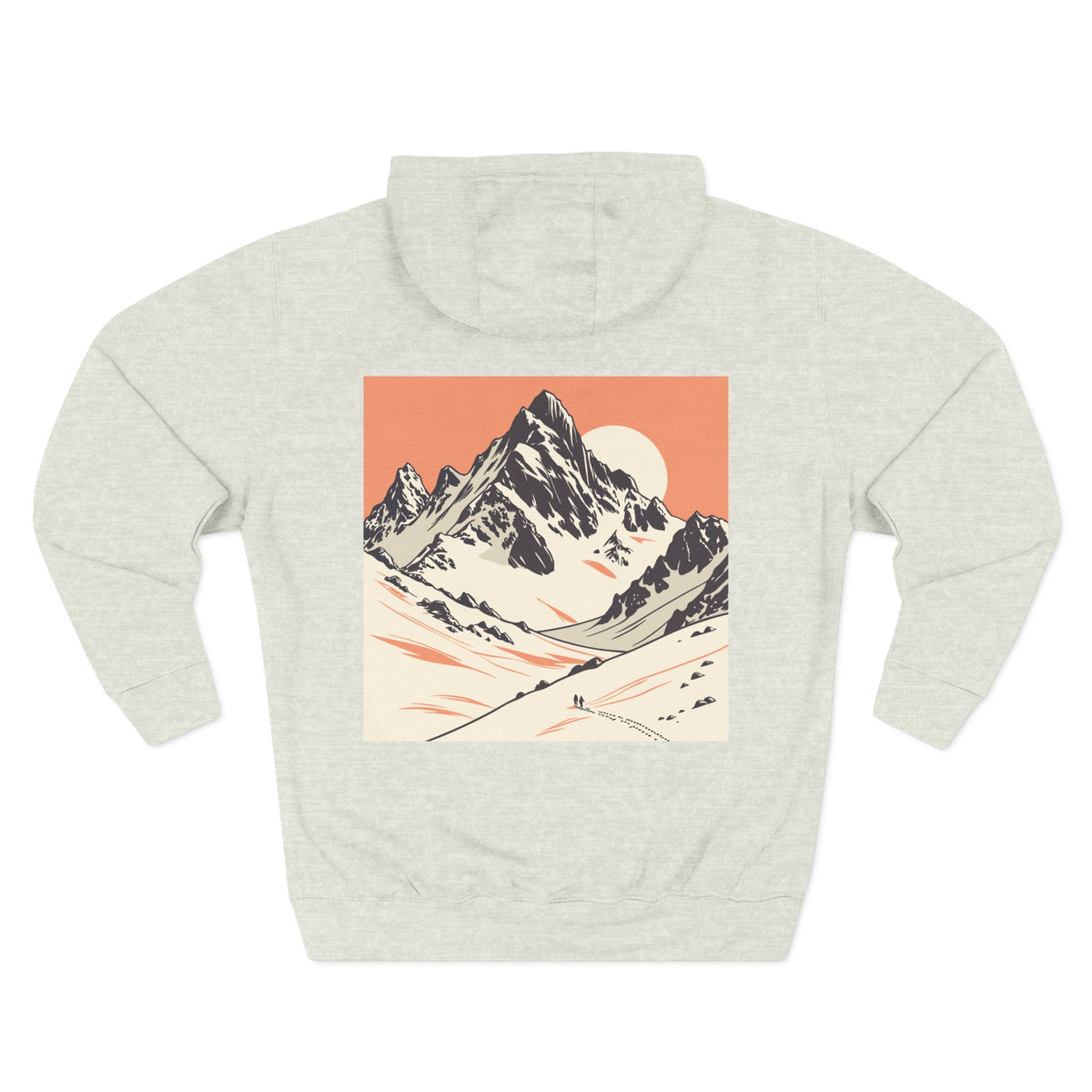 Back view of the personalized hoodie