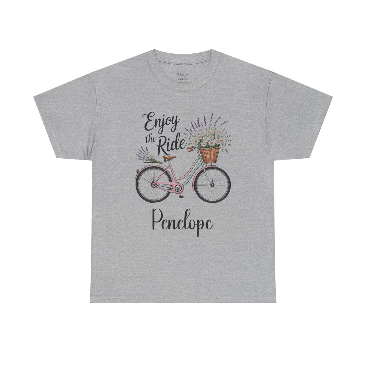 Enjoy the Ride t-shirt in a solid color
