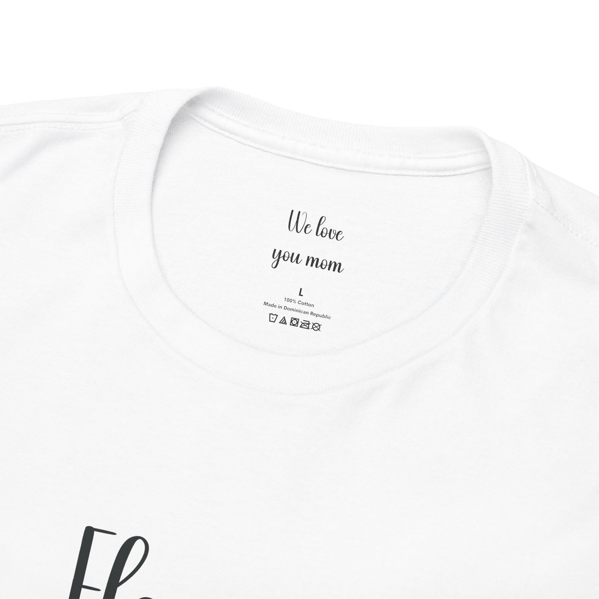 Close-up of the Find Joy in the Little Things print