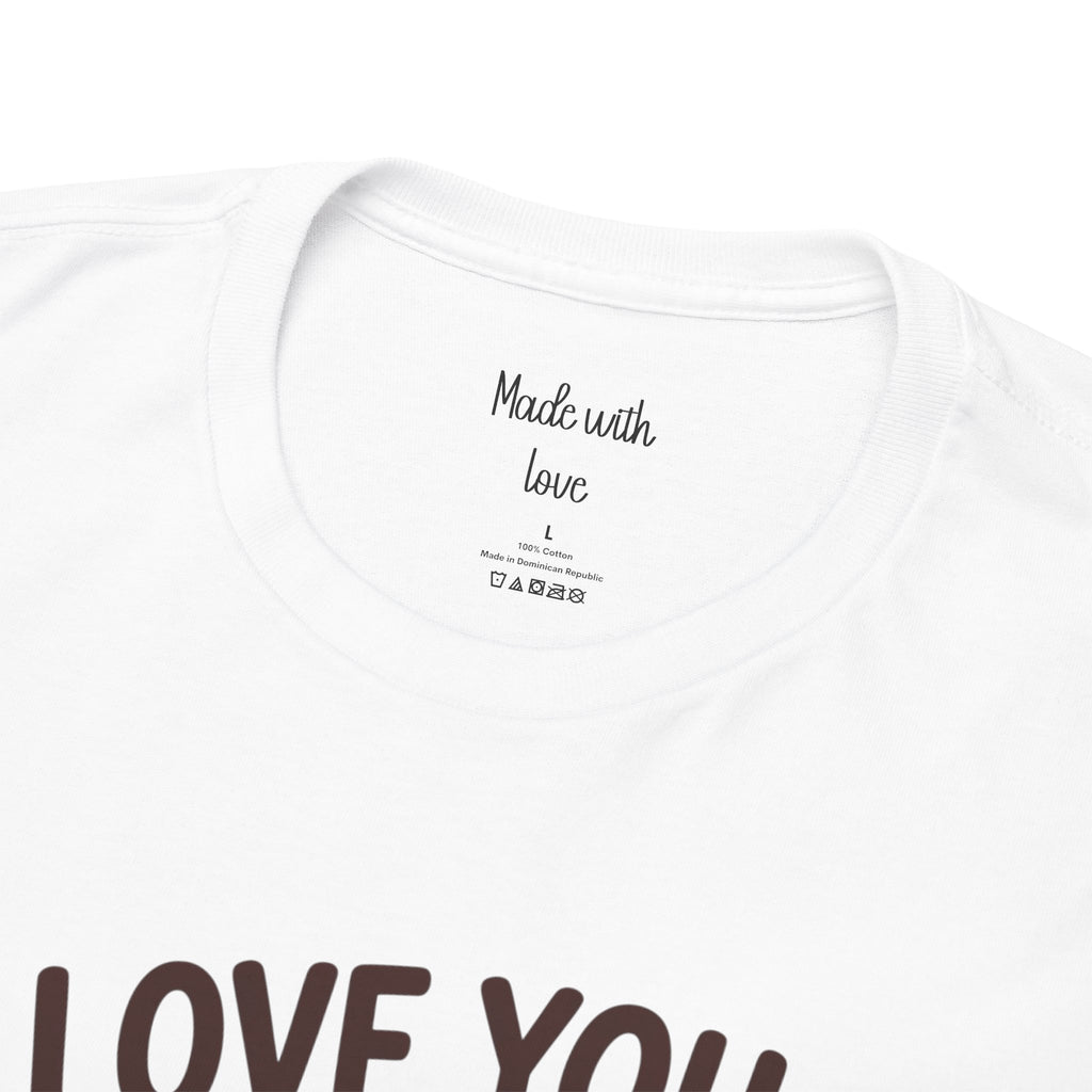 Close-up of the I Love You Go Away koala print