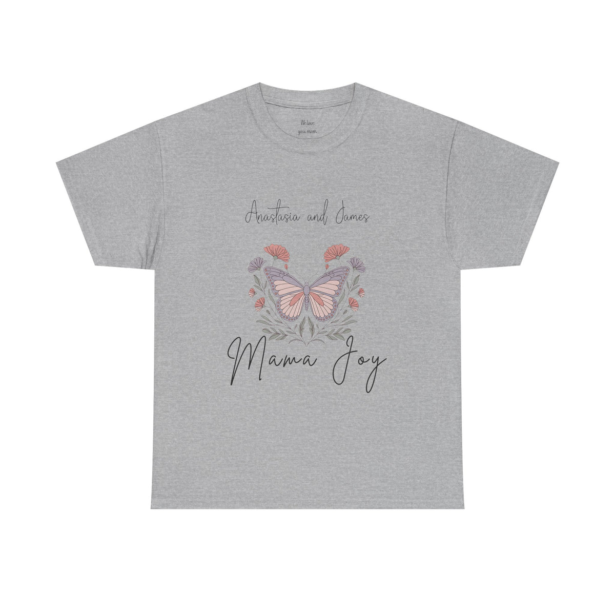 Mama Joy t-shirt in a solid color