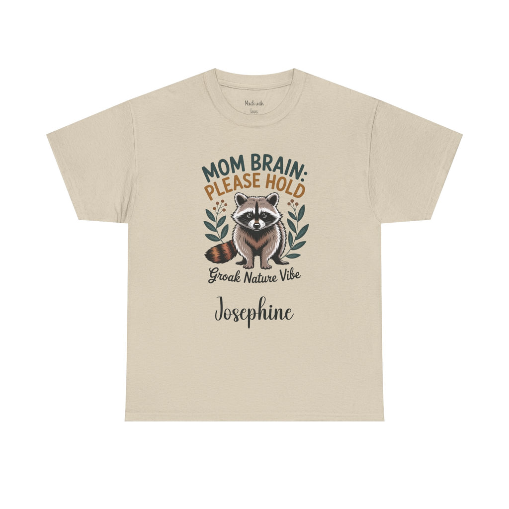 Mom Brain Please Hold t-shirt, alternate view