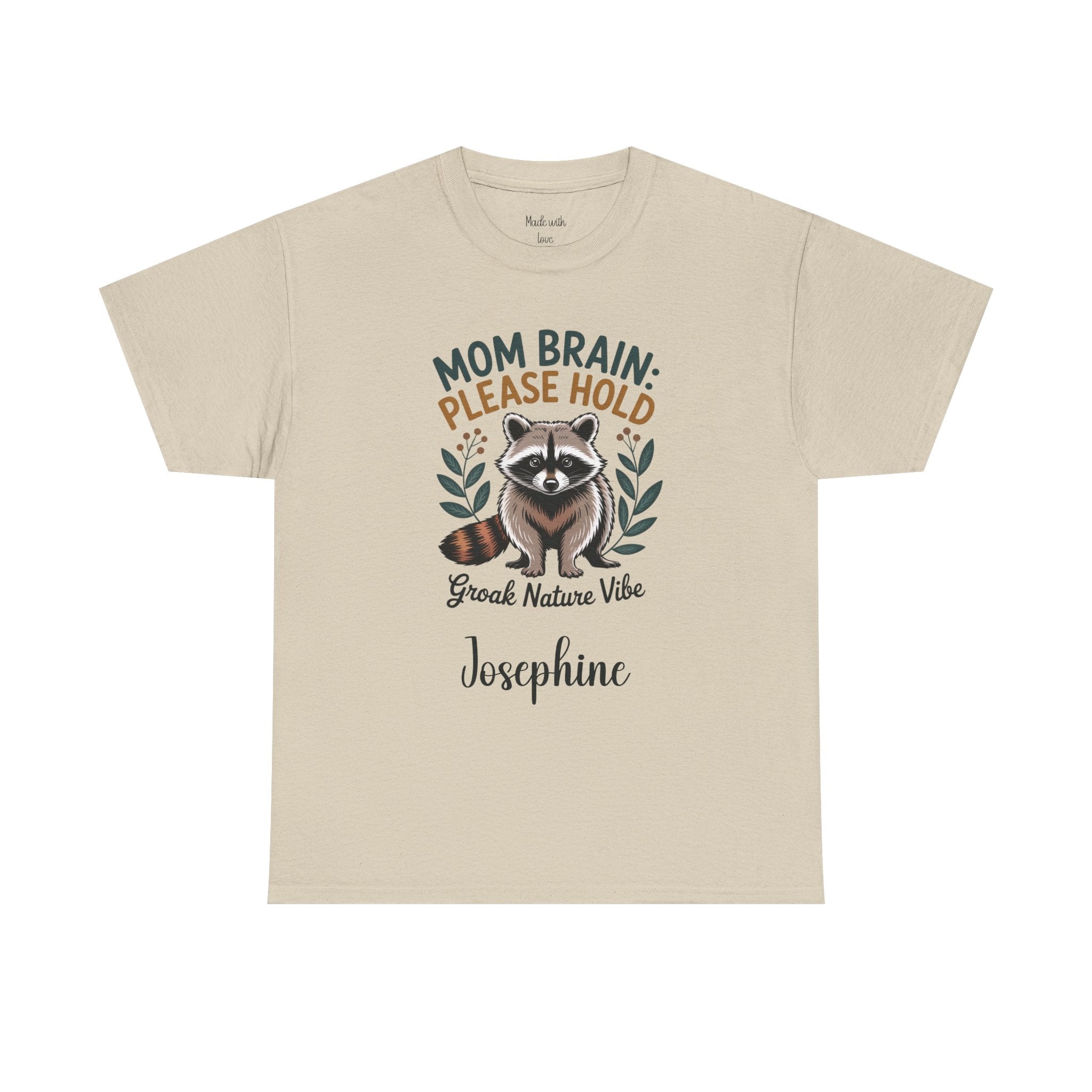 Mom Brain Please Hold t-shirt, alternate view