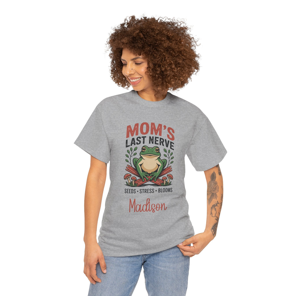Mom's Last Nerve t-shirt in an additional color option