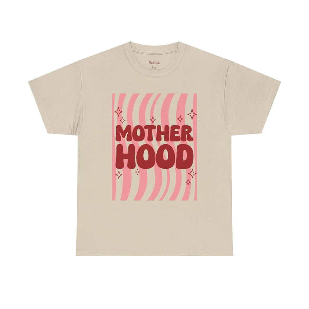 Motherhood t-shirt in a solid color