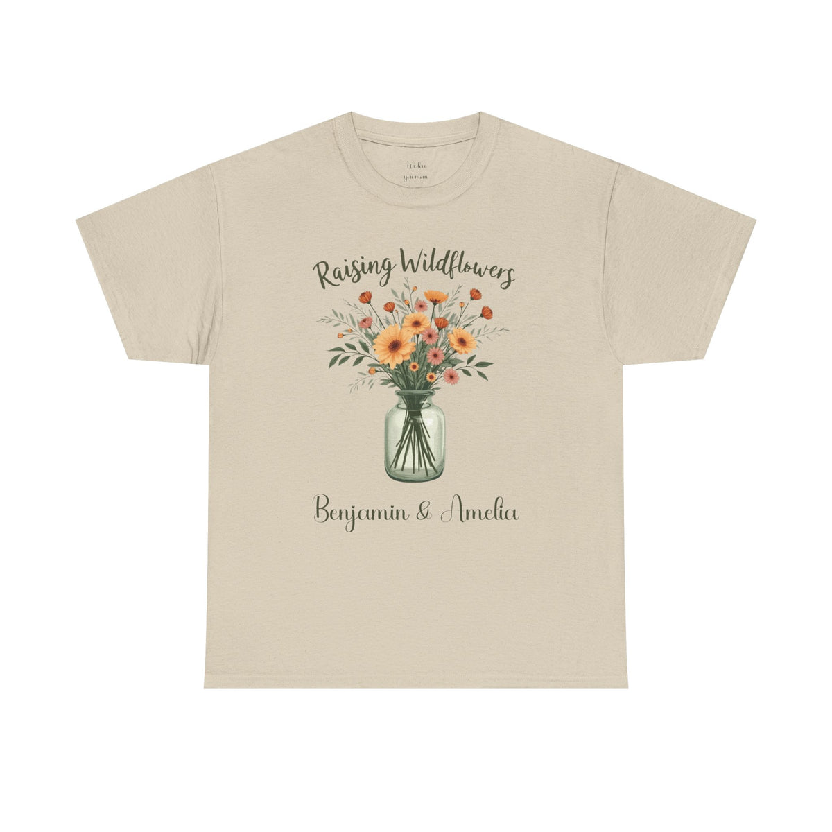 Raising Wildflowers t-shirt, alternate view