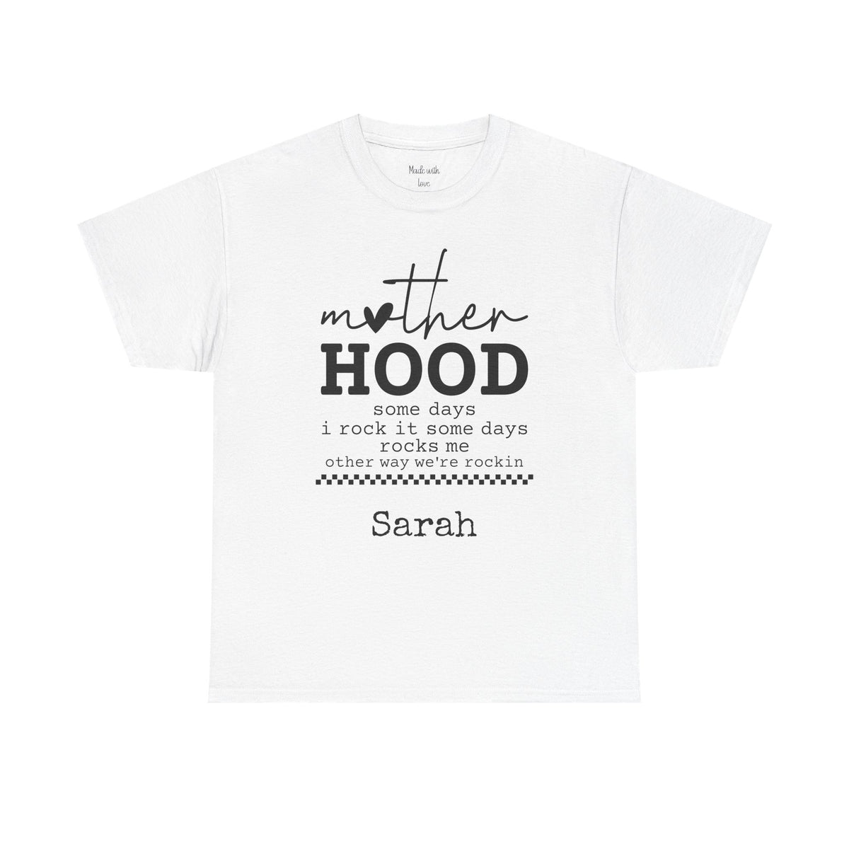 Personalized Some Days I Rock It Motherhood t-shirt design