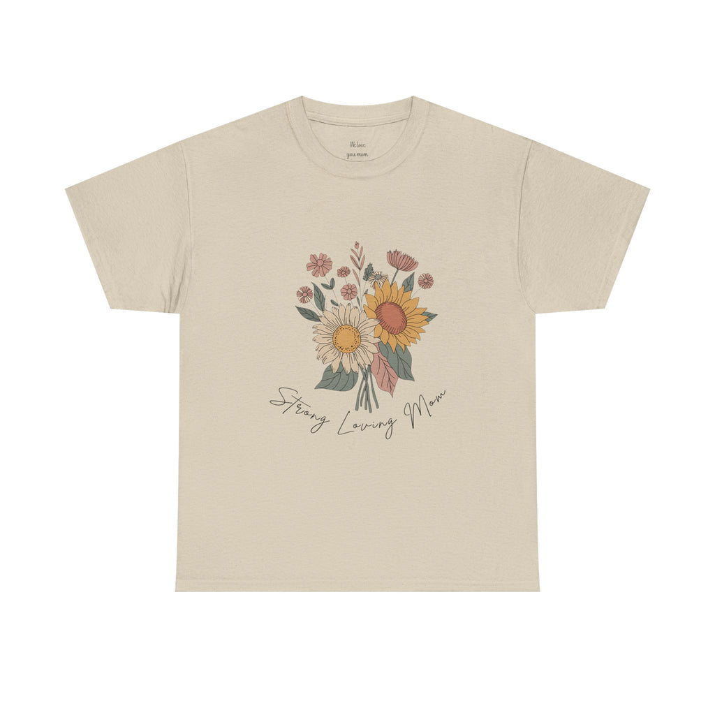 Strong Loving Mom t-shirt, alternate view