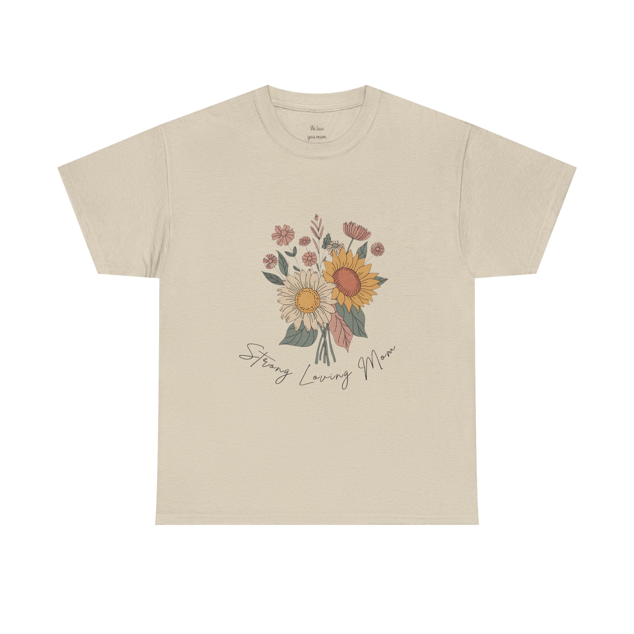 Strong Loving Mom t-shirt, alternate view