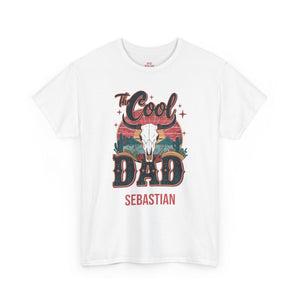 Personalized Dad T-Shirt – Cool Dad Western Tee