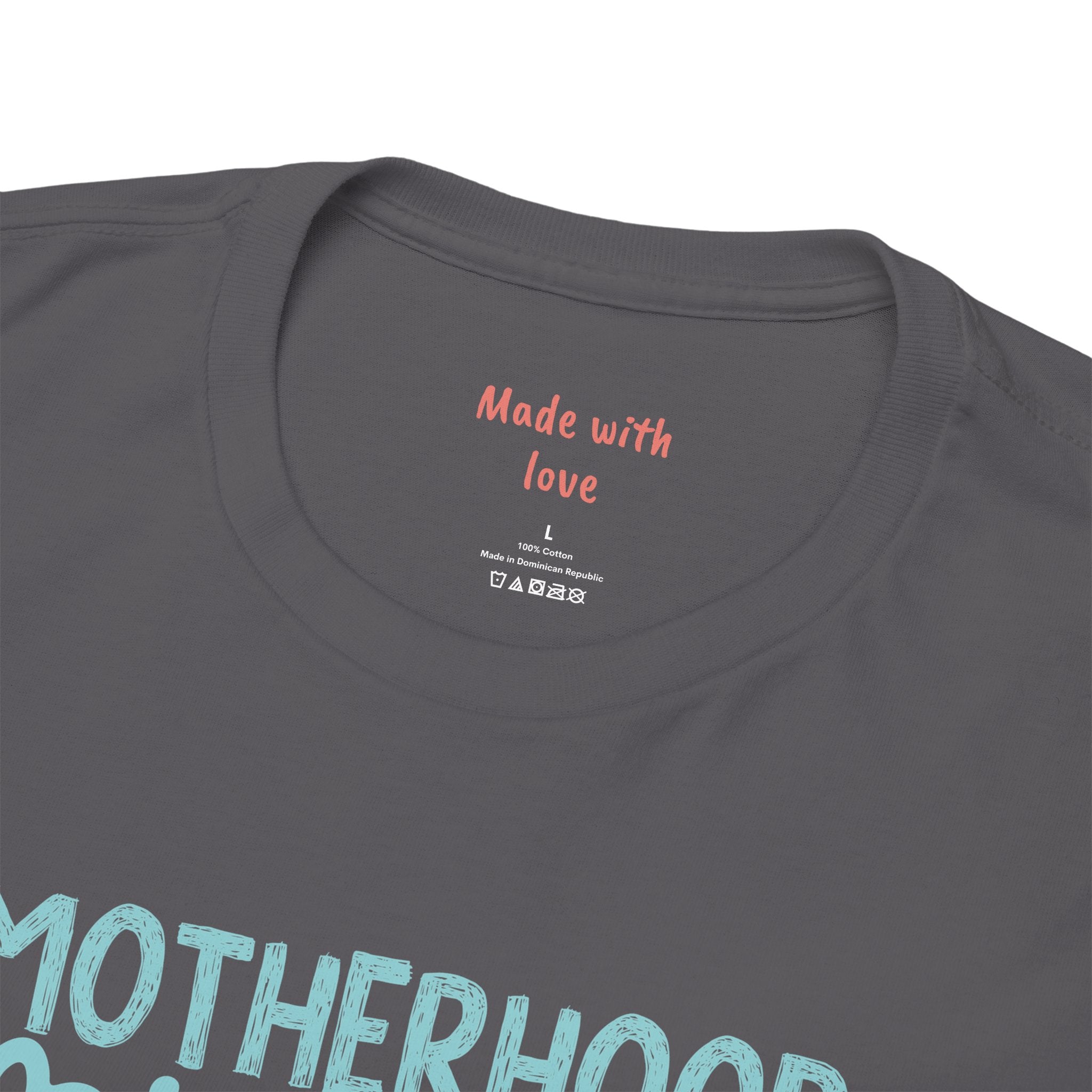 Personalized Motherhood Is The Realest Hood t-shirt product photo