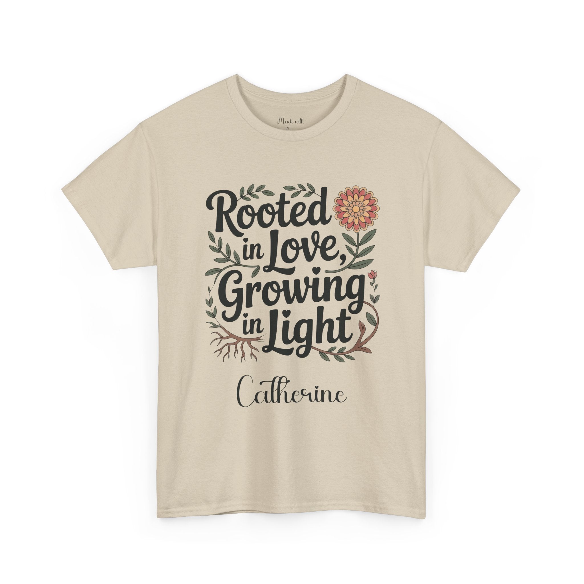Personalized Rooted In Love t-shirt product photo
