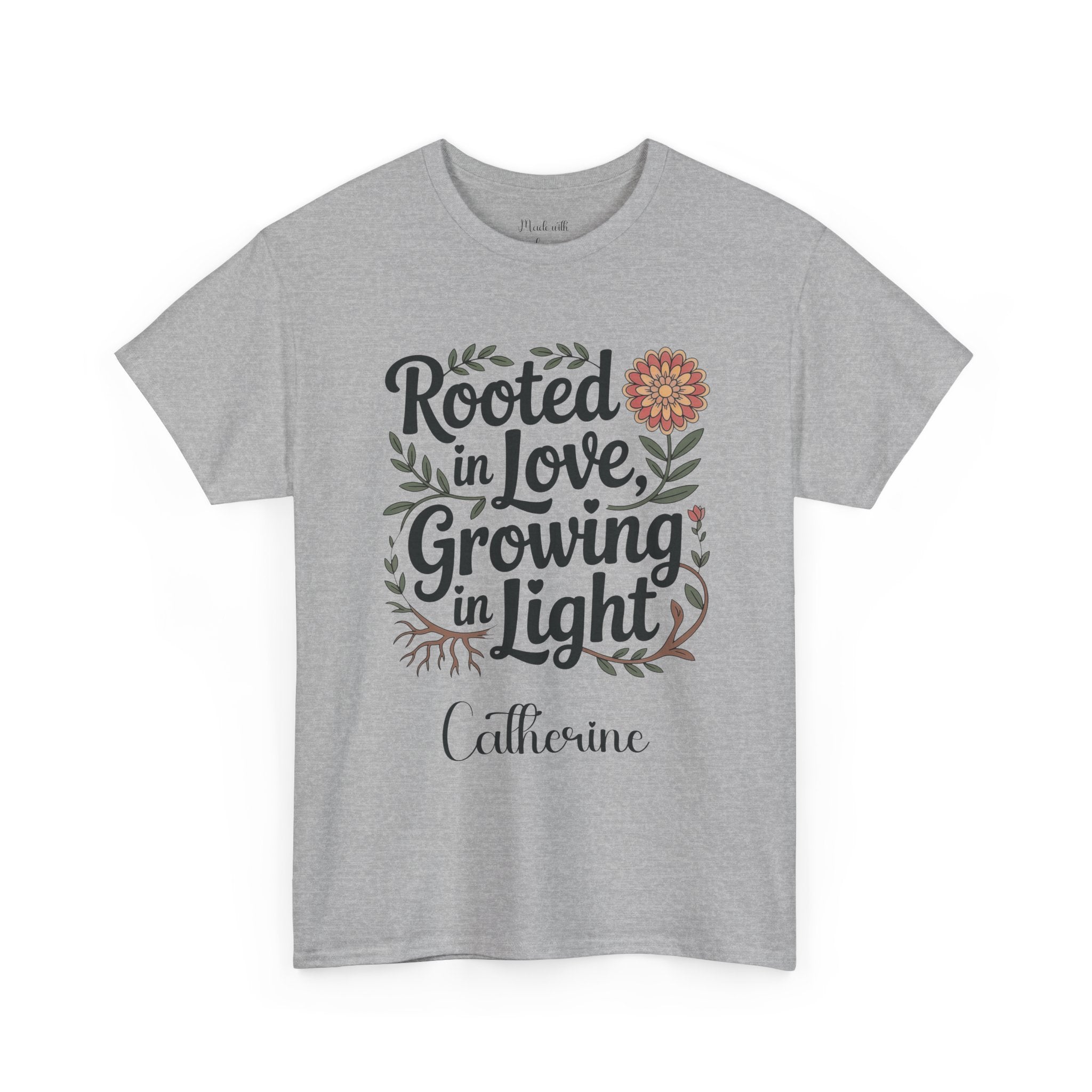 Personalized Rooted In Love t-shirt product photo