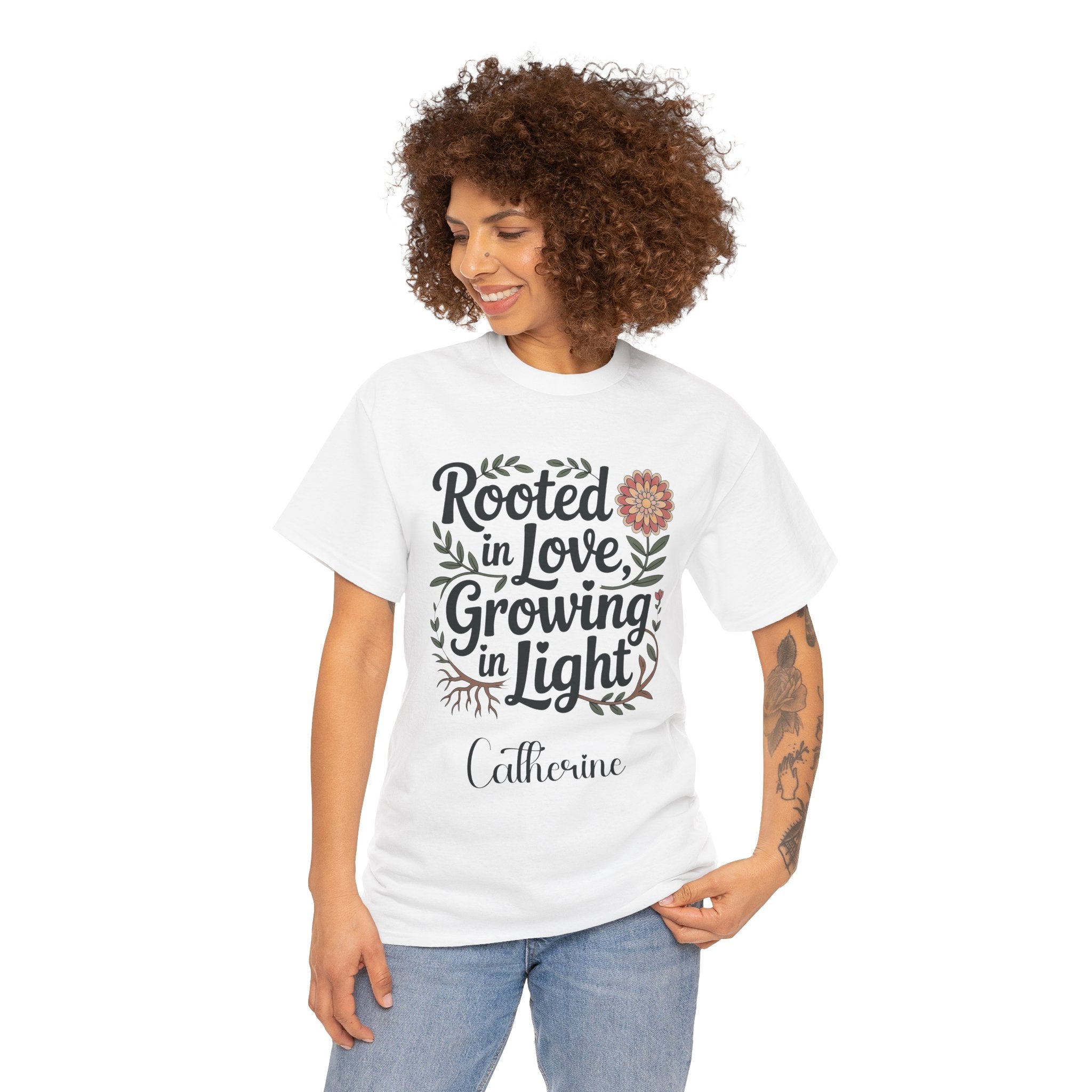 Personalized Rooted In Love t-shirt product photo