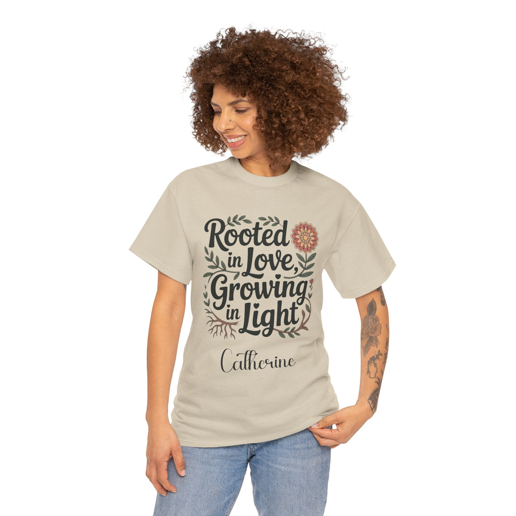 Personalized Rooted In Love t-shirt product photo