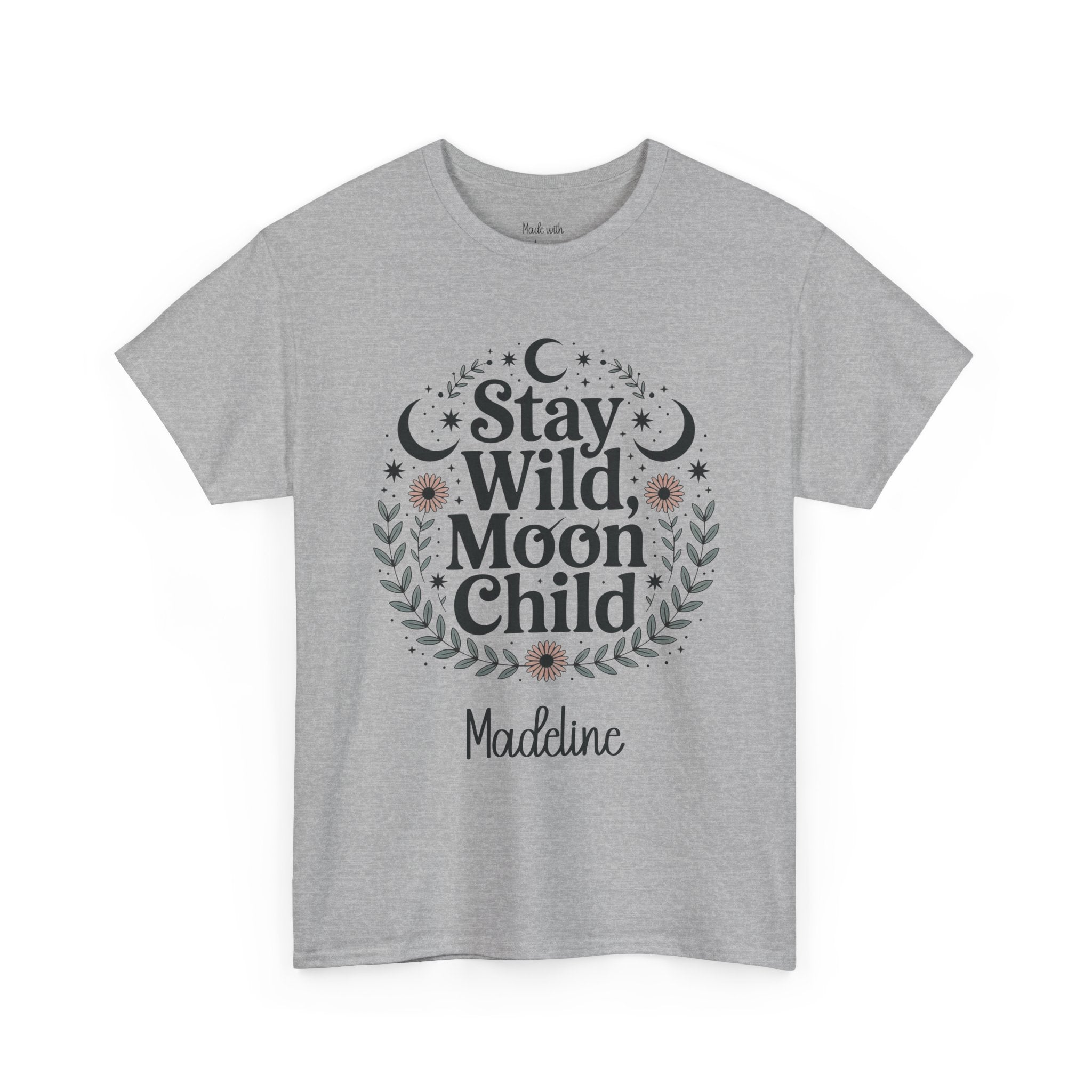 Personalized Stay Wild Moon Child t-shirt product photo