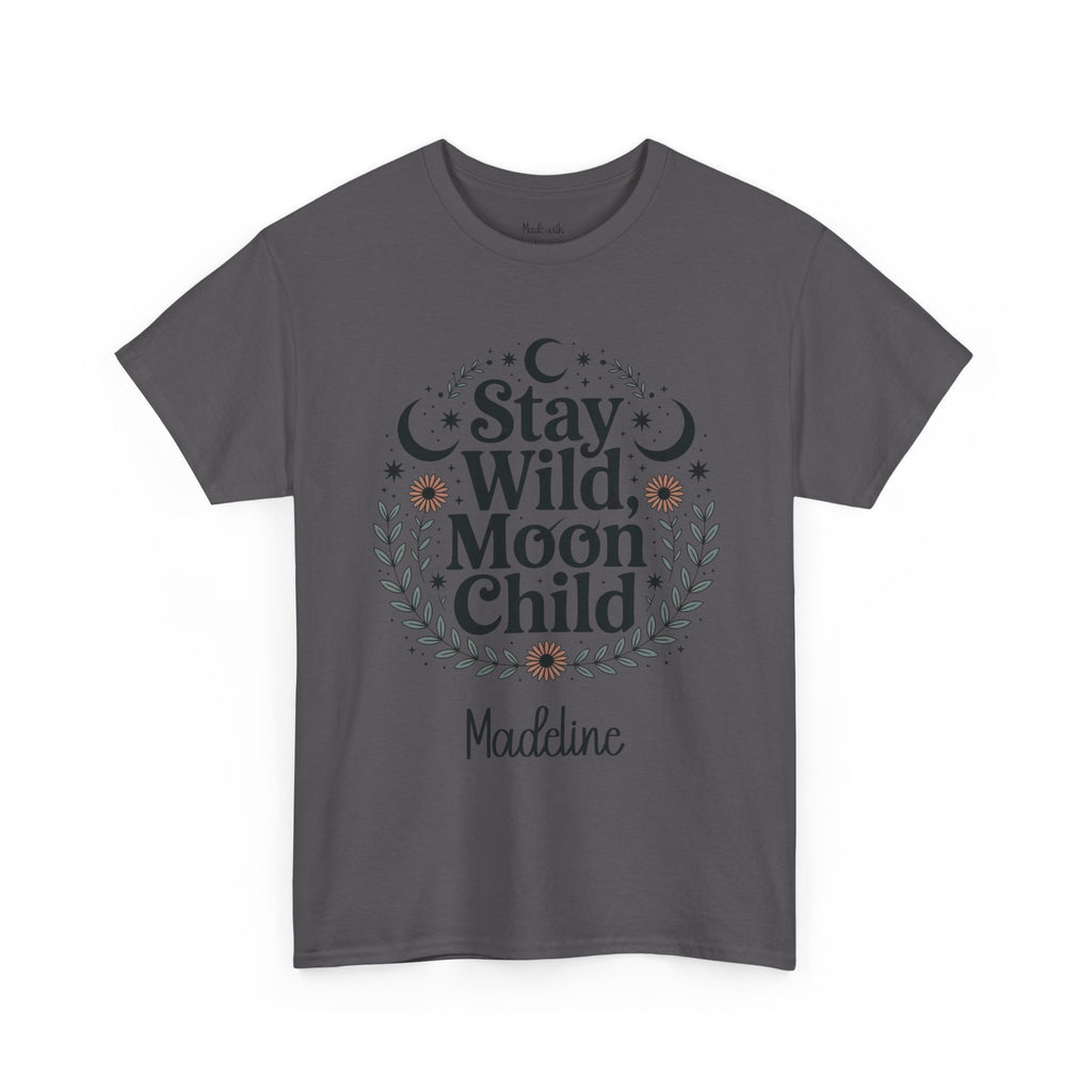 Personalized Stay Wild Moon Child t-shirt product photo