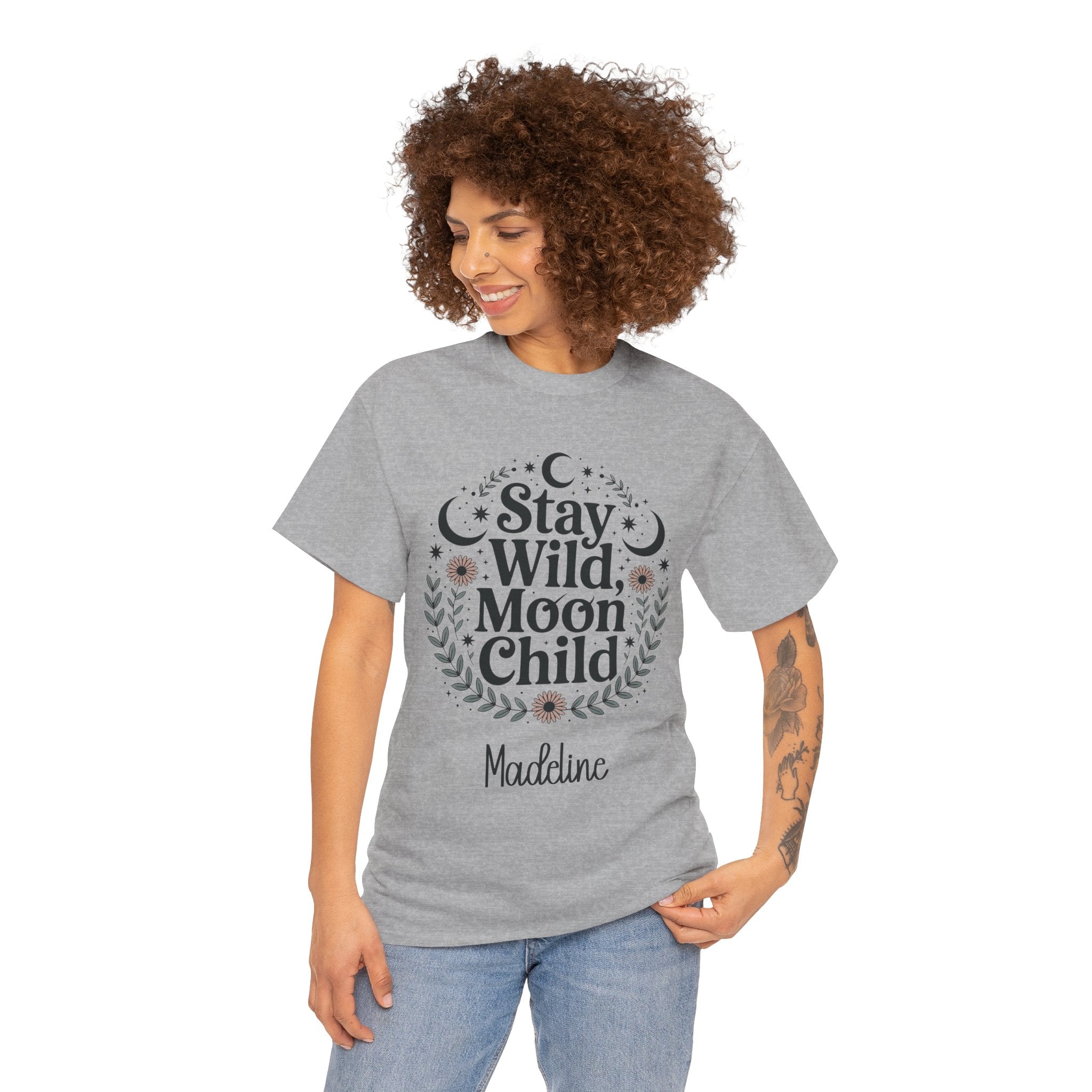 Personalized Stay Wild Moon Child t-shirt product photo