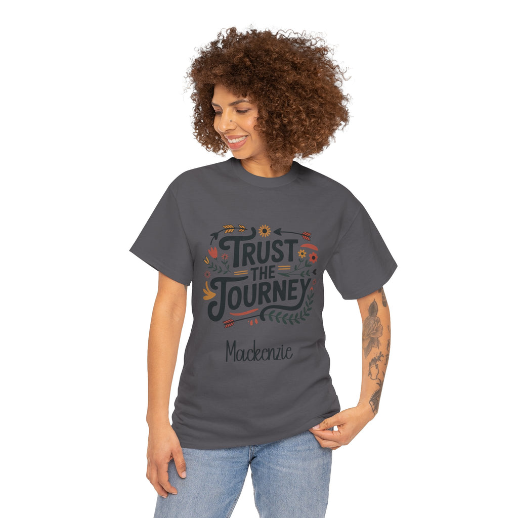 Personalized Trust The Journey t-shirt product photo
