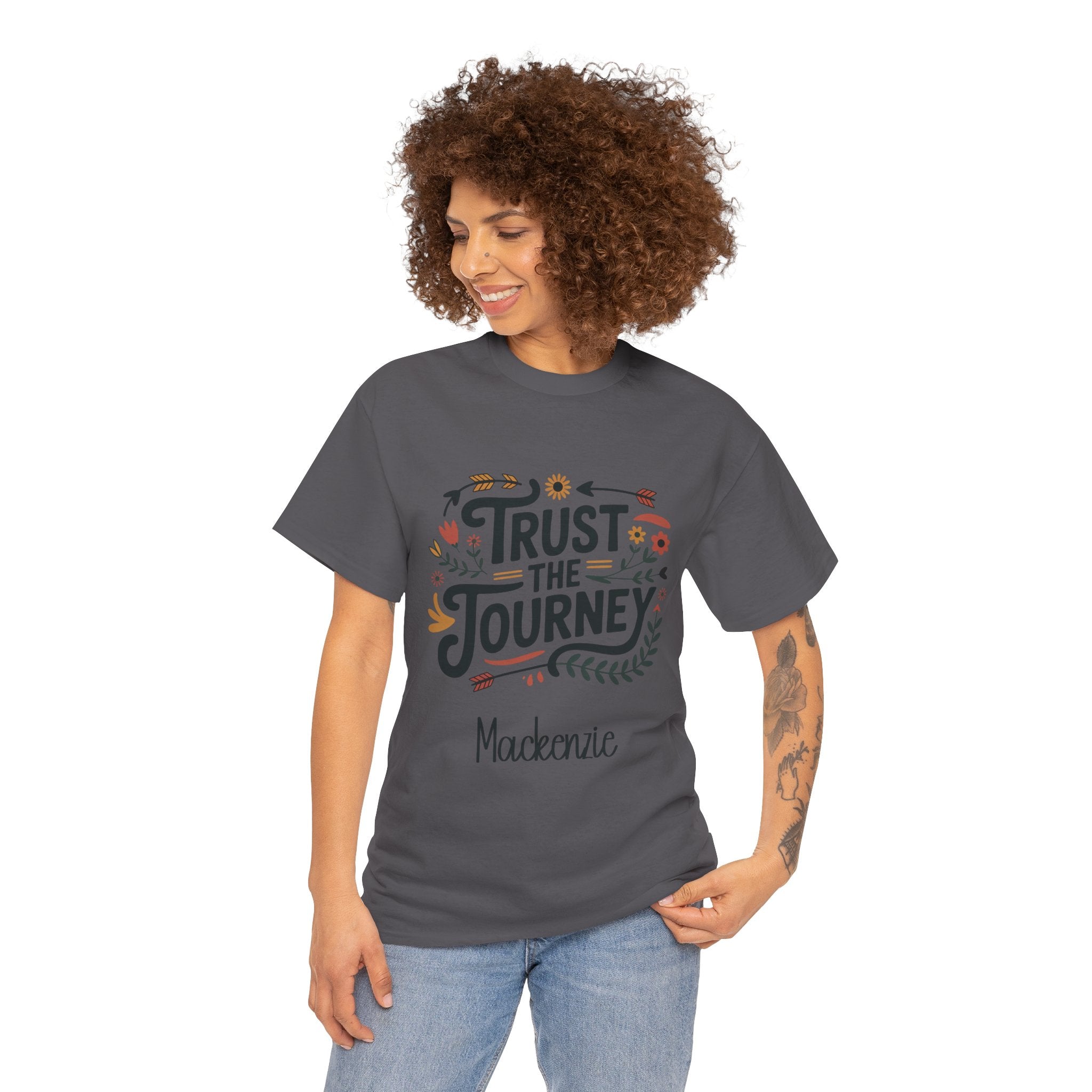 Personalized Trust The Journey t-shirt product photo