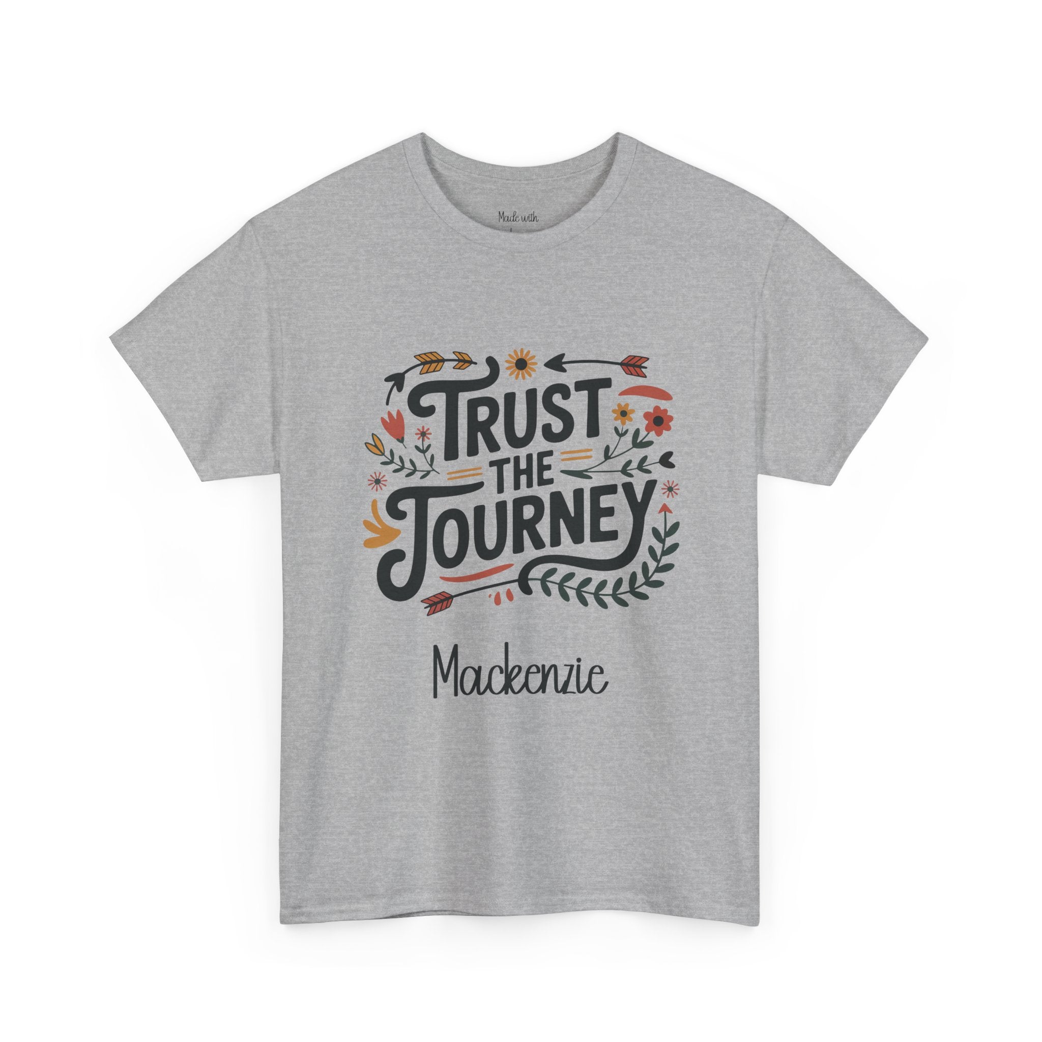 Personalized Trust The Journey t-shirt product photo