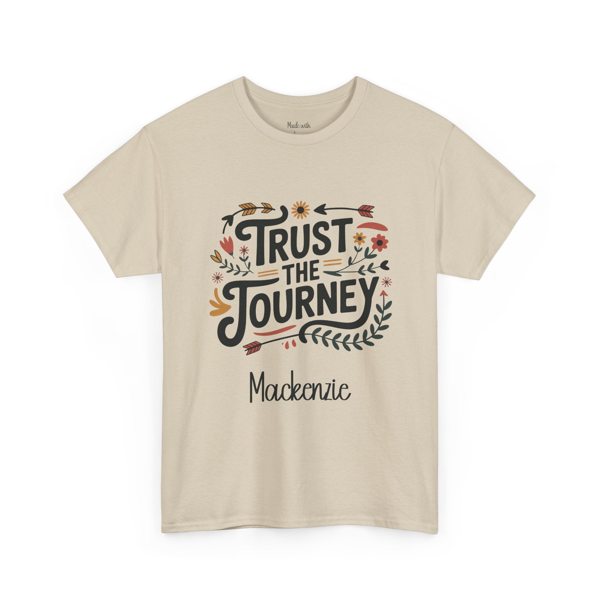 Personalized Trust The Journey t-shirt product photo