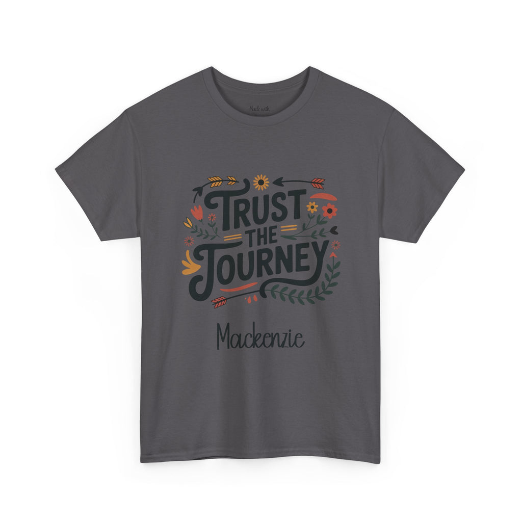 Personalized Trust The Journey t-shirt product photo
